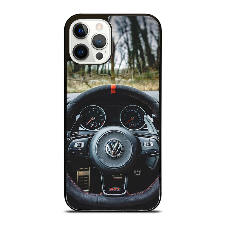 VW VOLKSWAGEN STEERING WHEEL 2 iPhone 12 Pro Case