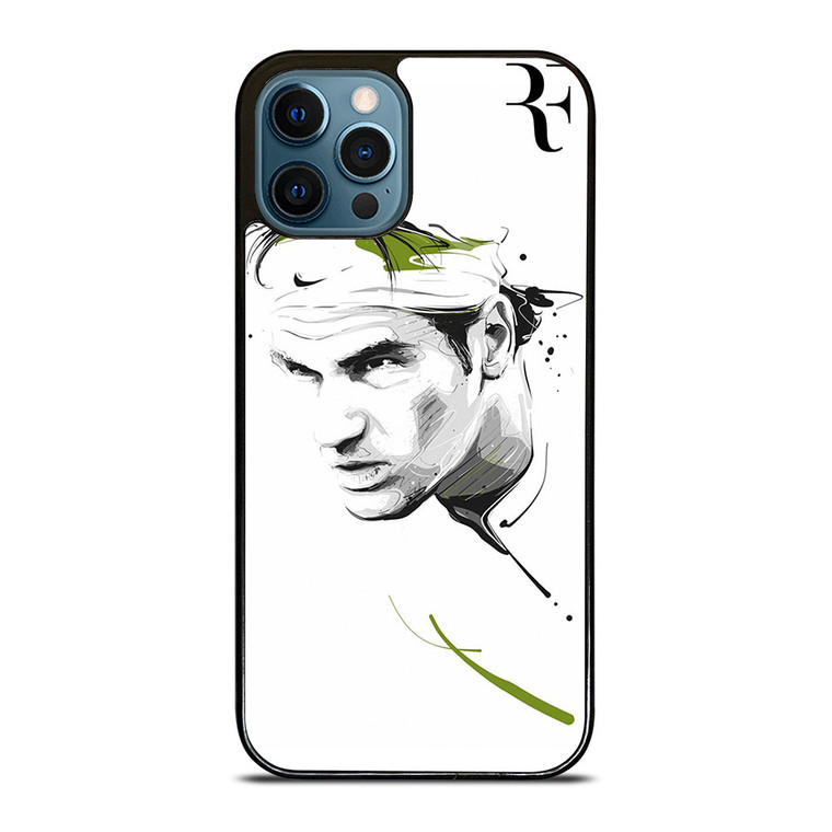 ROGER FEDERER ART iPhone 12 Pro Max Case