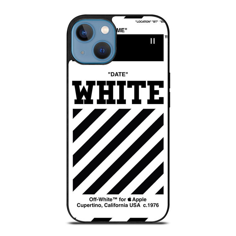 OFF WHITE LOGO 3 iPhone 13 Case