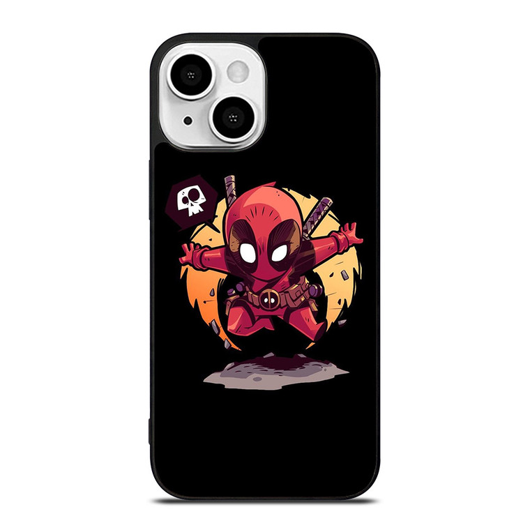 CUTE DEADPOOL ART 2 iPhone 13 Mini Case