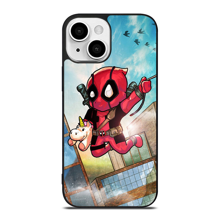 CUTE DEADPOOL ART iPhone 13 Mini Case