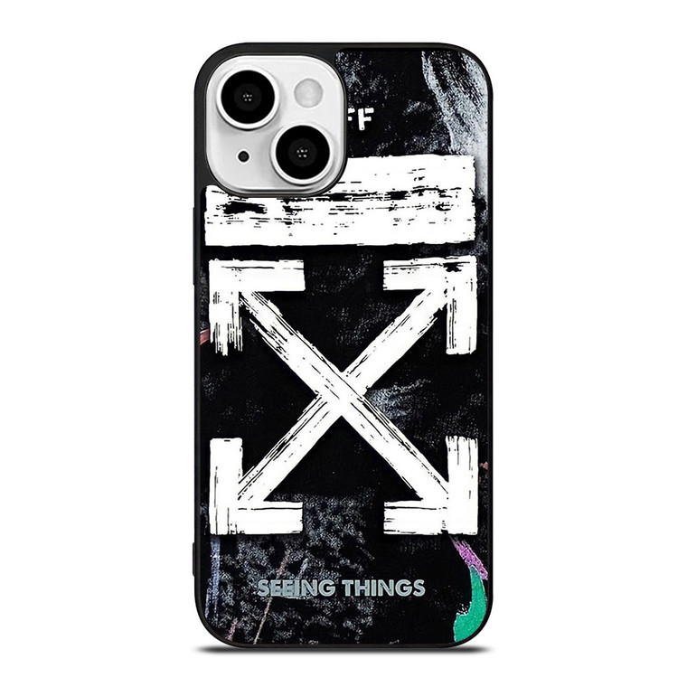OFF WHITE LOGO 2 iPhone 13 Mini Case