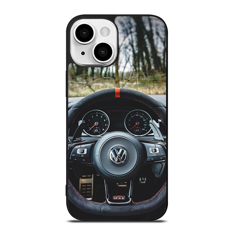 VW VOLKSWAGEN STEERING WHEEL 2 iPhone 13 Mini Case