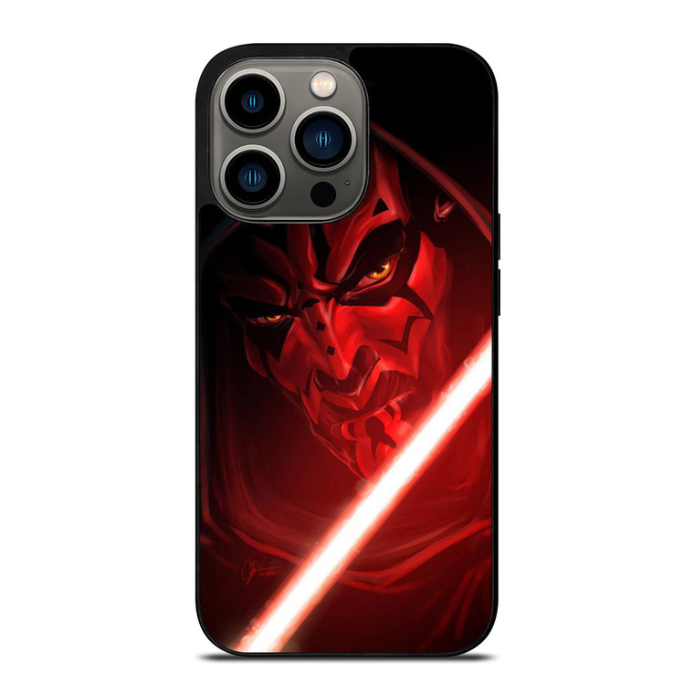 DARTH MAUL STAR WARS FACE 2 iPhone 13 Pro Case