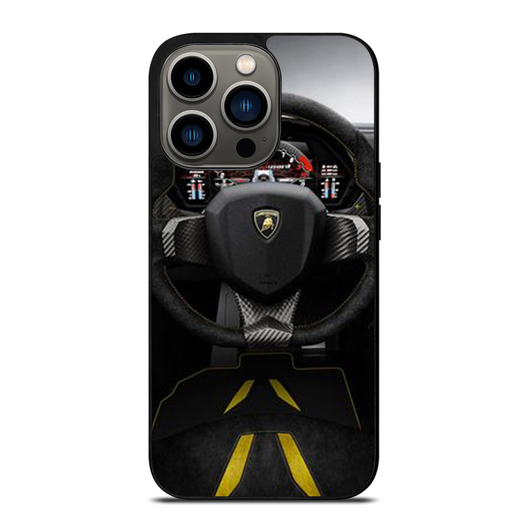 LAMBORGHINI STEERING WHEEL 2 iPhone 13 Pro Case