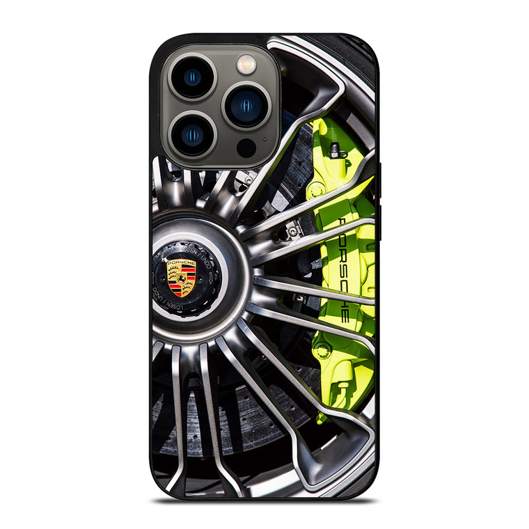PORSCHE CAR WHEEL iPhone 13 Pro Case