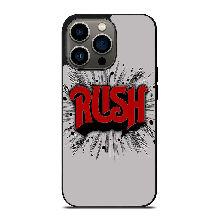 RUSH ROCK BAND iPhone 13 Pro Case