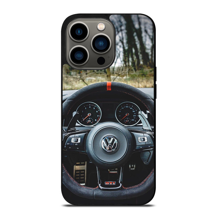 VW VOLKSWAGEN STEERING WHEEL 2 iPhone 13 Pro Case