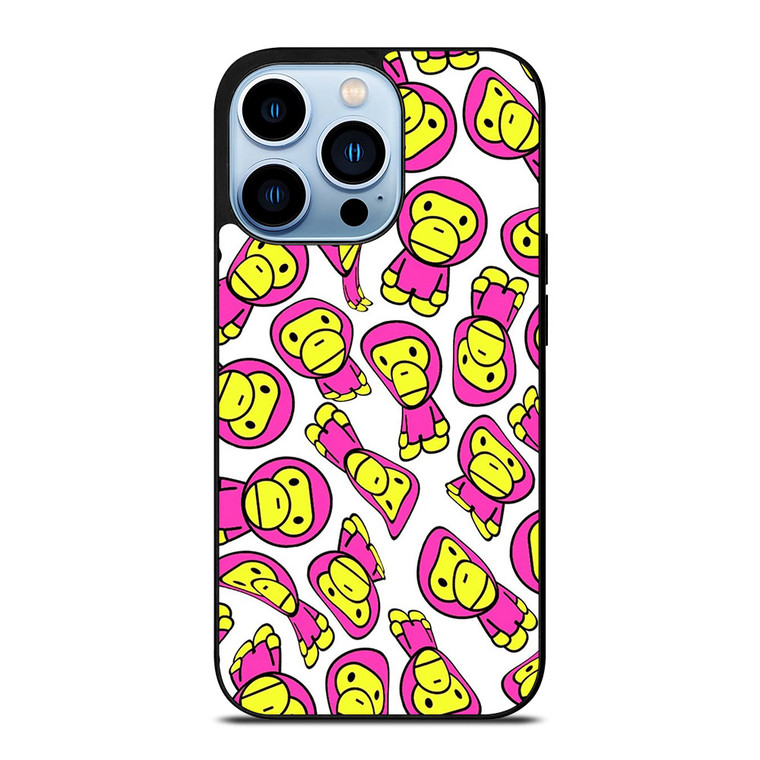 BAPE BABY MILO PATTERN iPhone 13 Pro Max Case