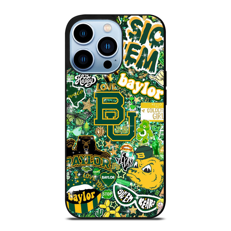 BAYLOR BEARS UNIVERSITY COLLAGE iPhone 13 Pro Max Case