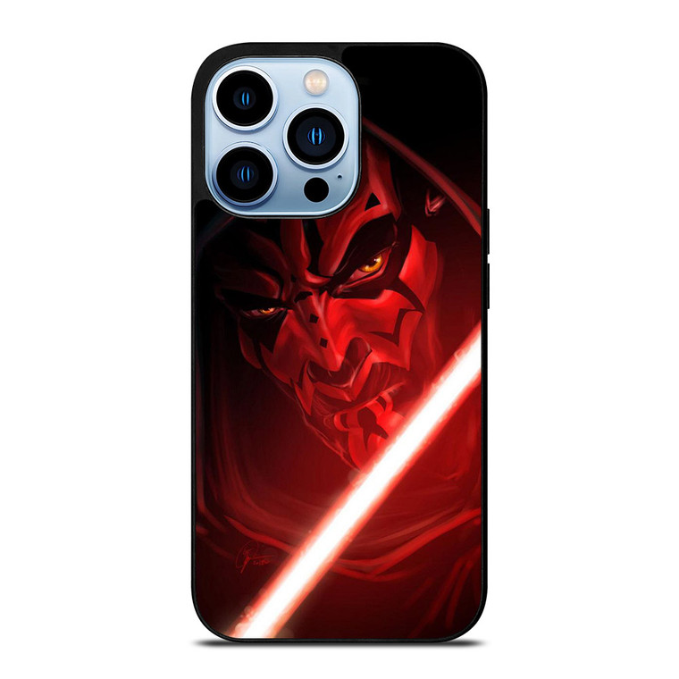 DARTH MAUL STAR WARS FACE 2 iPhone 13 Pro Max Case