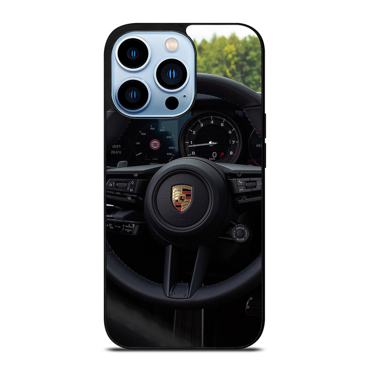 PORSCHE STEERING WHEEL 3 iPhone 13 Pro Max Case