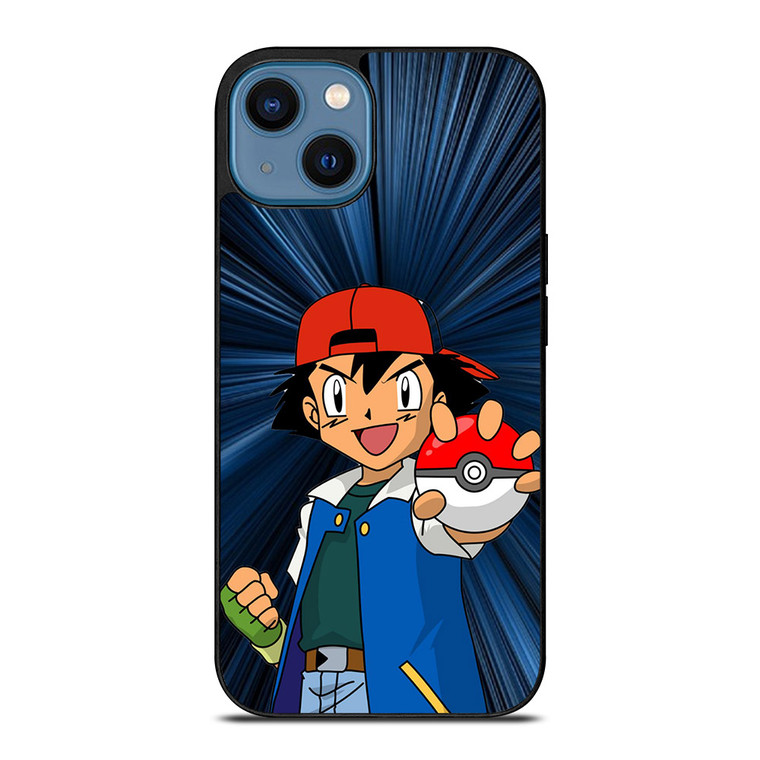 ASH KETCHUM POKEMON BALL iPhone 14 Case