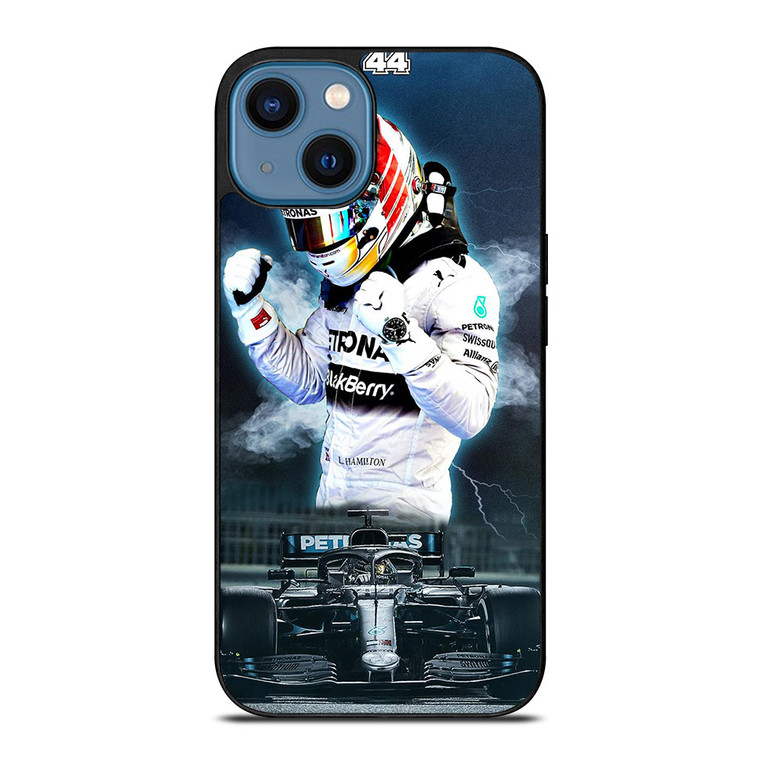LEWIS HAMILTON CHAMPIONS 3 iPhone 14 Case