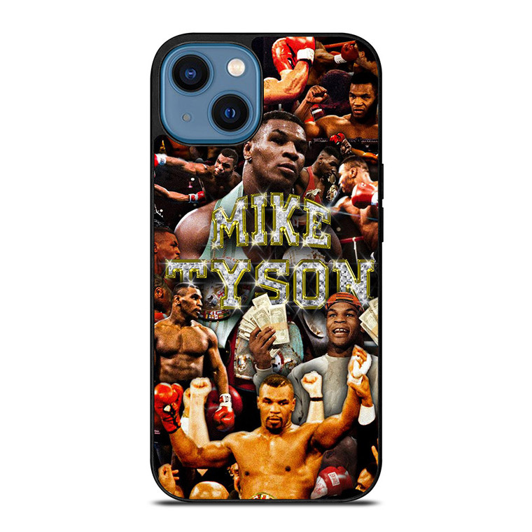 MIKE TYSON COLLAGE iPhone 14 Case
