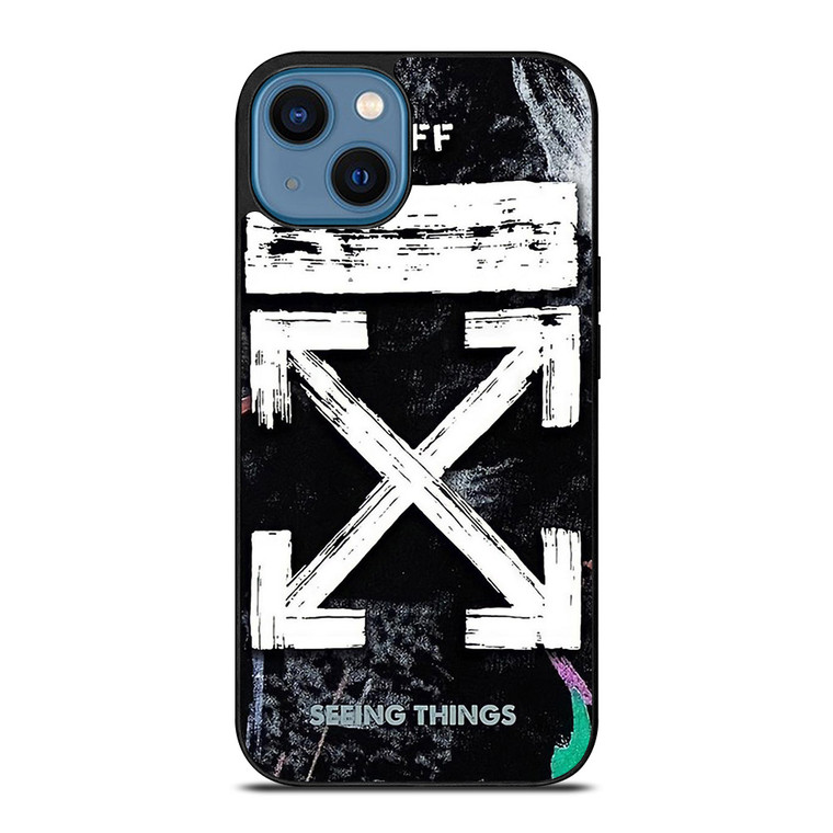 OFF WHITE LOGO 2 iPhone 14 Case