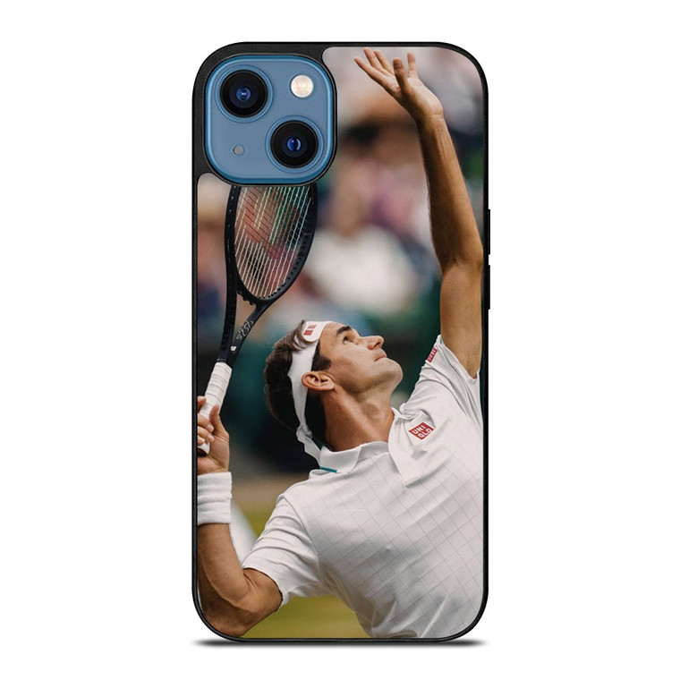 ROGER FEDERER SERVE iPhone 14 Case