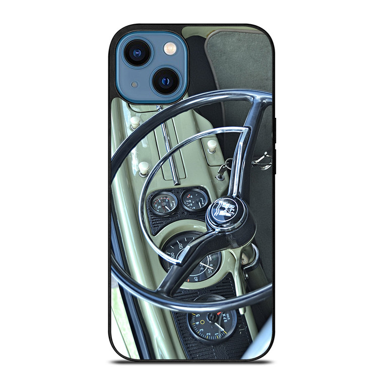 VW CLASSIC STEERING WHEEL iPhone 14 Case VW CLASSIC STEERING WHEEL iPhone 14 Case