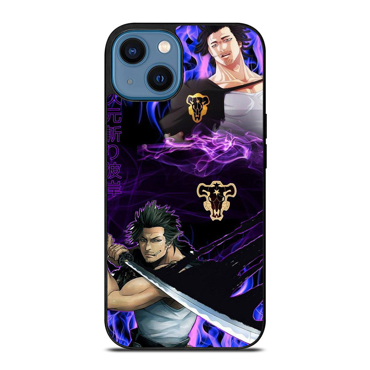YAMI BLACK CLOVER COOL iPhone 14 Case YAMI BLACK CLOVER COOL iPhone 14 Case