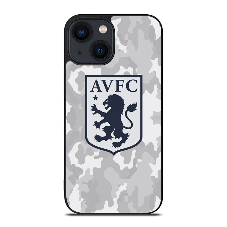 ASTON VILLA FC LOGO CAMO iPhone 14 Plus Case
