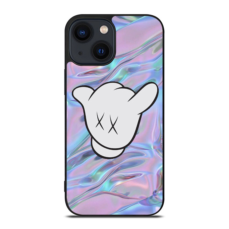 KAWS GLOVES iPhone 14 Plus Case