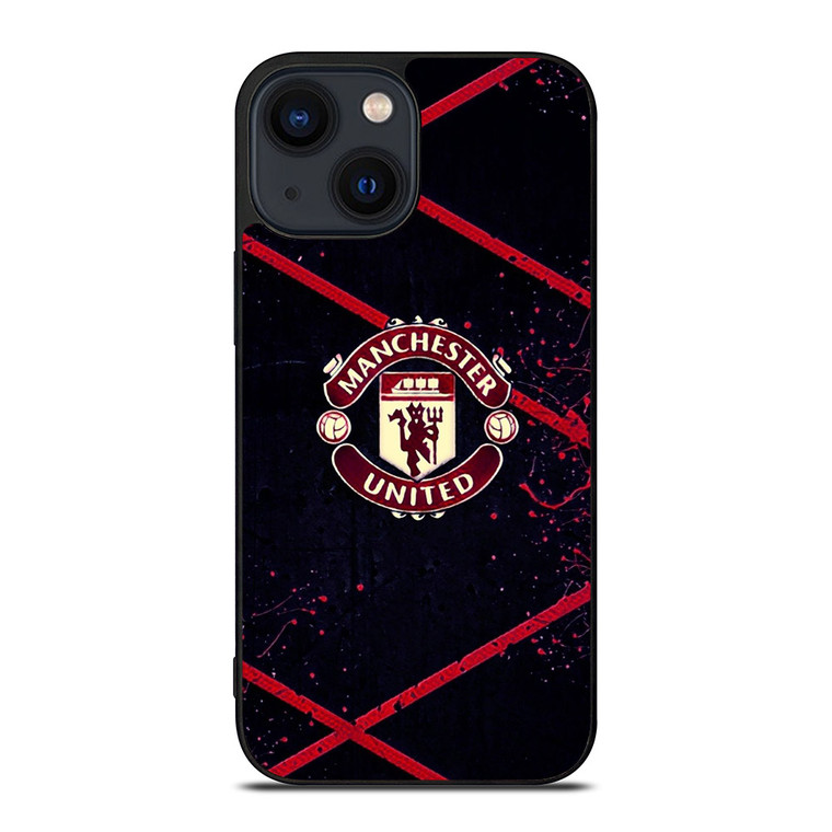 MANCHESTER UNITED LOGO 2 iPhone 14 Plus Case