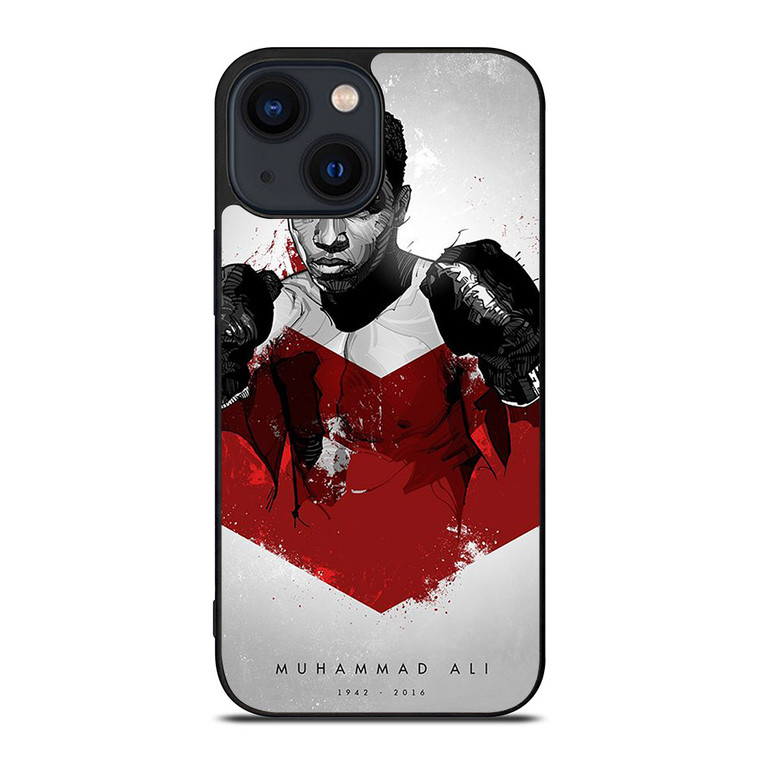 MUHAMMAD ALI ART 2 iPhone 14 Plus Case MUHAMMAD ALI ART 2 iPhone 14 Plus Case
