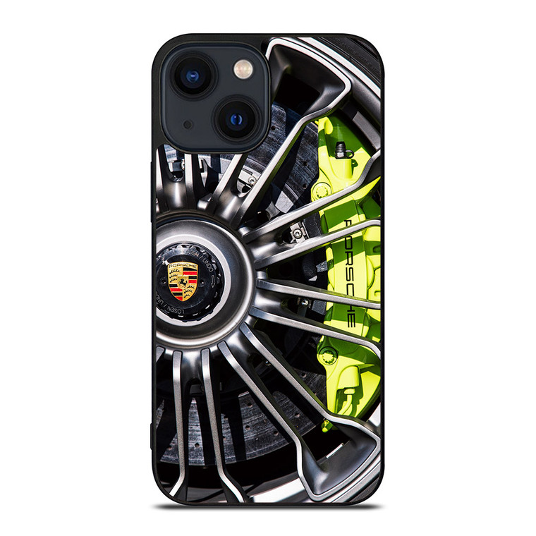 PORSCHE CAR WHEEL iPhone 14 Plus Case