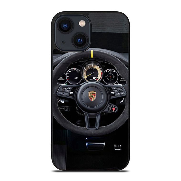 PORSCHE STEERING WHEEL iPhone 14 Plus Case
