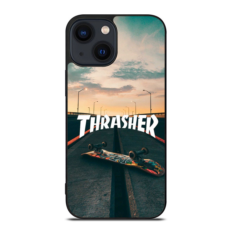 THRASHER MAGAZINE SKATEBOARD iPhone 14 Plus Case