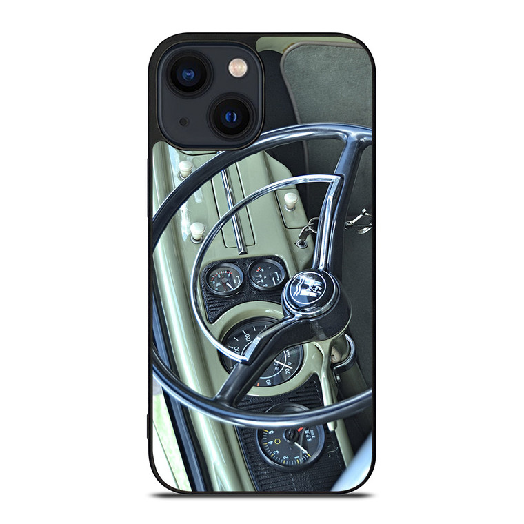 VW CLASSIC STEERING WHEEL iPhone 14 Plus Case VW CLASSIC STEERING WHEEL iPhone 14 Plus Case