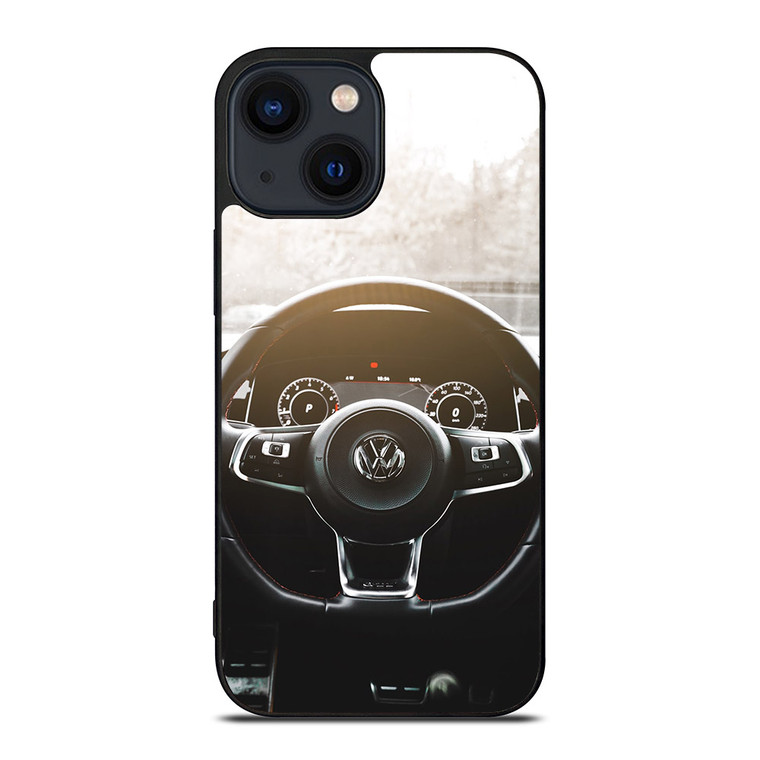VW VOLKSWAGEN STEERING WHEEL iPhone 14 Plus Case
