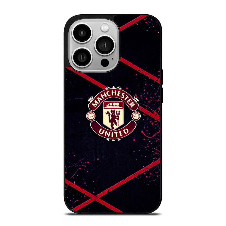 MANCHESTER UNITED LOGO 2 iPhone 14 Pro Case