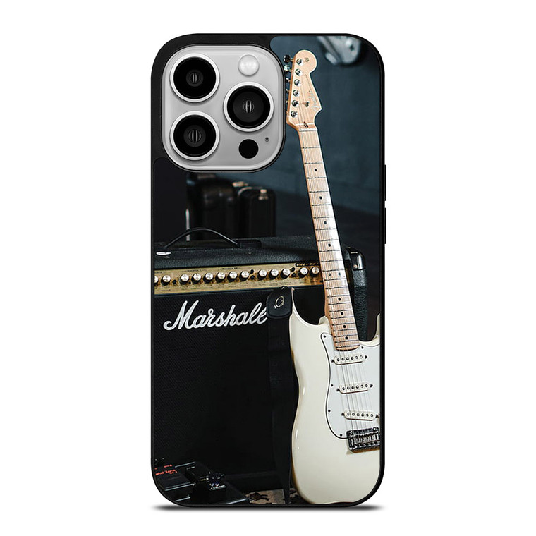 MARSHALL WITH GUITAR iPhone 14 Pro Case
