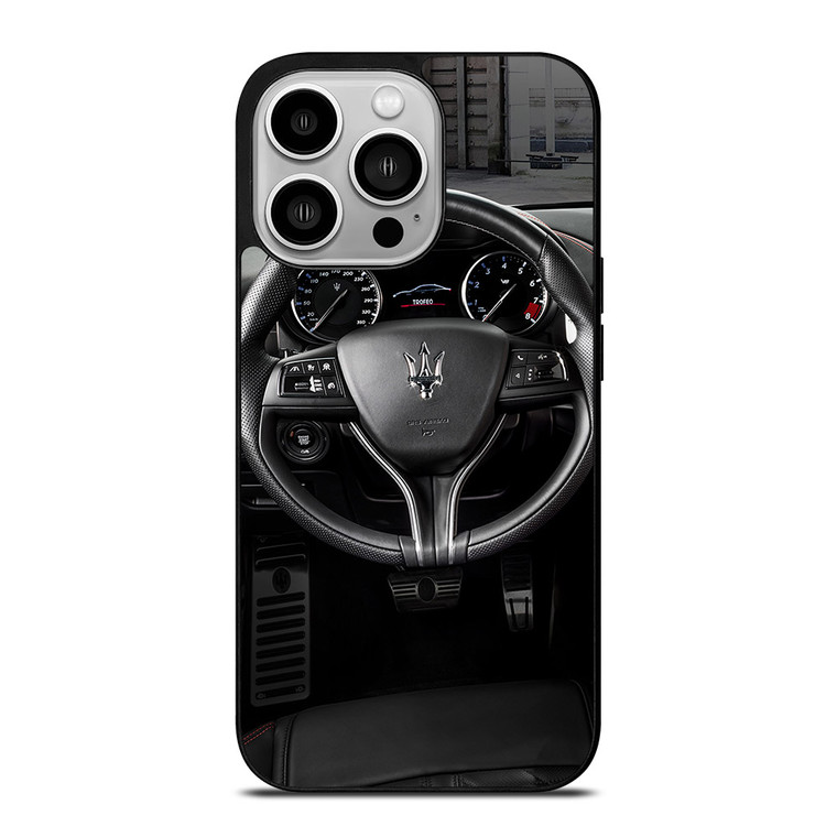 MASERATI STEERING WHEEL 2 iPhone 14 Pro Case MASERATI STEERING WHEEL 2 iPhone 14 Pro Case