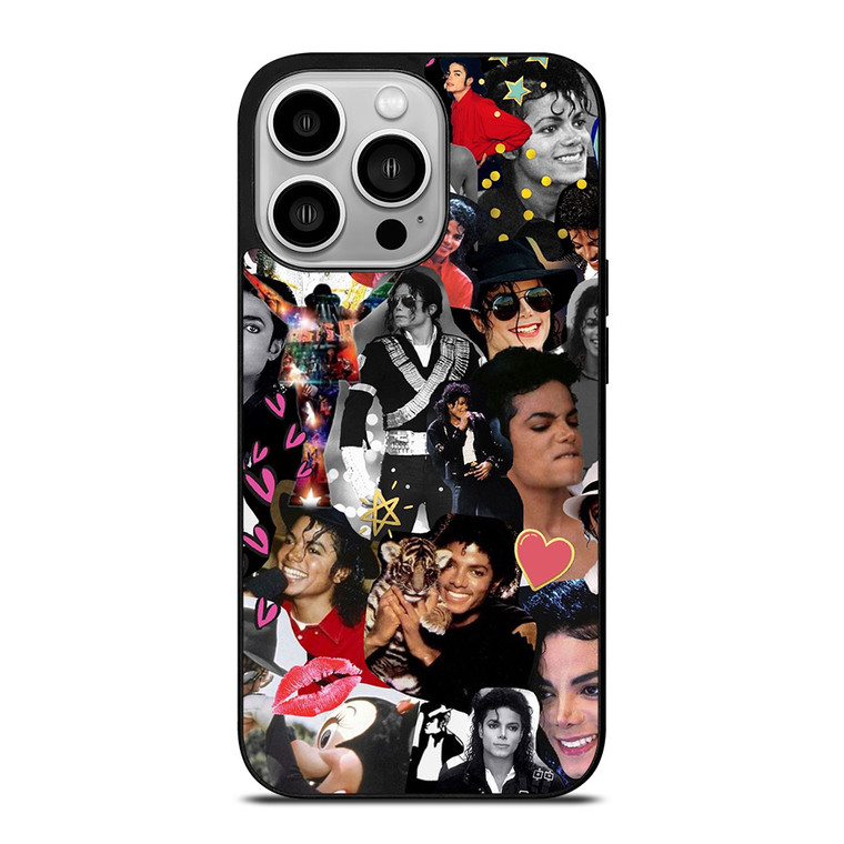 MICHAEL JACKSON COLLAGE iPhone 14 Pro Case