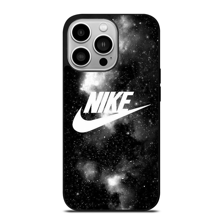 NIKE LOGO BLACK GALAXY iPhone 14 Pro Case