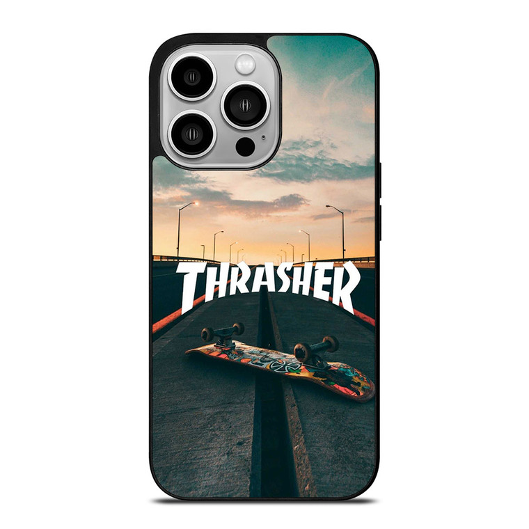 THRASHER MAGAZINE SKATEBOARD iPhone 14 Pro Case