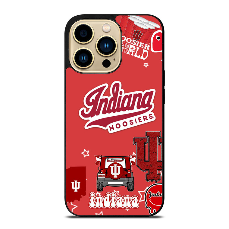 INDIANA HOOSIERS 4 iPhone 14 Pro Max Case