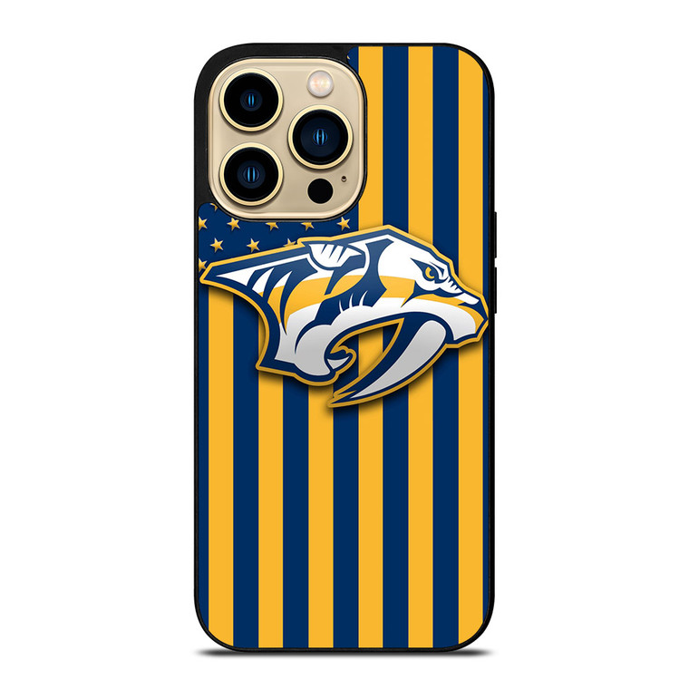 NASHVILLE PREDATORS LOGO 2 iPhone 14 Pro Max Case
