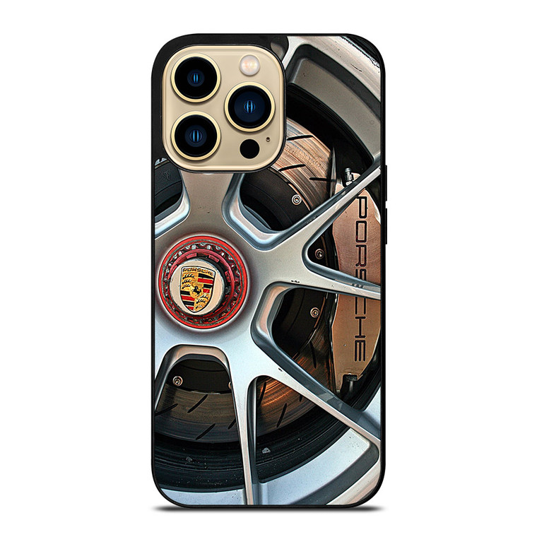 PORSCHE CAR WHEEL 4 iPhone 14 Pro Max Case