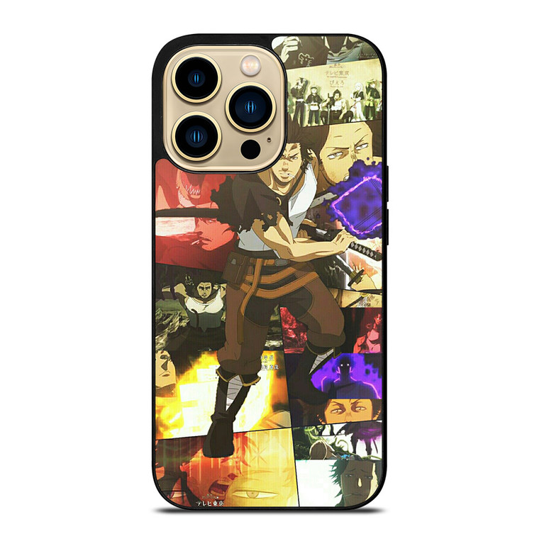 YAMI BLACK CLOVER COLLAGE 3 iPhone 14 Pro Max Case YAMI BLACK CLOVER COLLAGE 3 iPhone 14 Pro Max Case