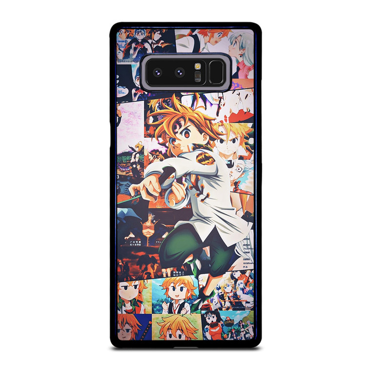 7 DEADLY SINS MELIODAS COLLAGE 2 Samsung Galaxy Note 8 Case