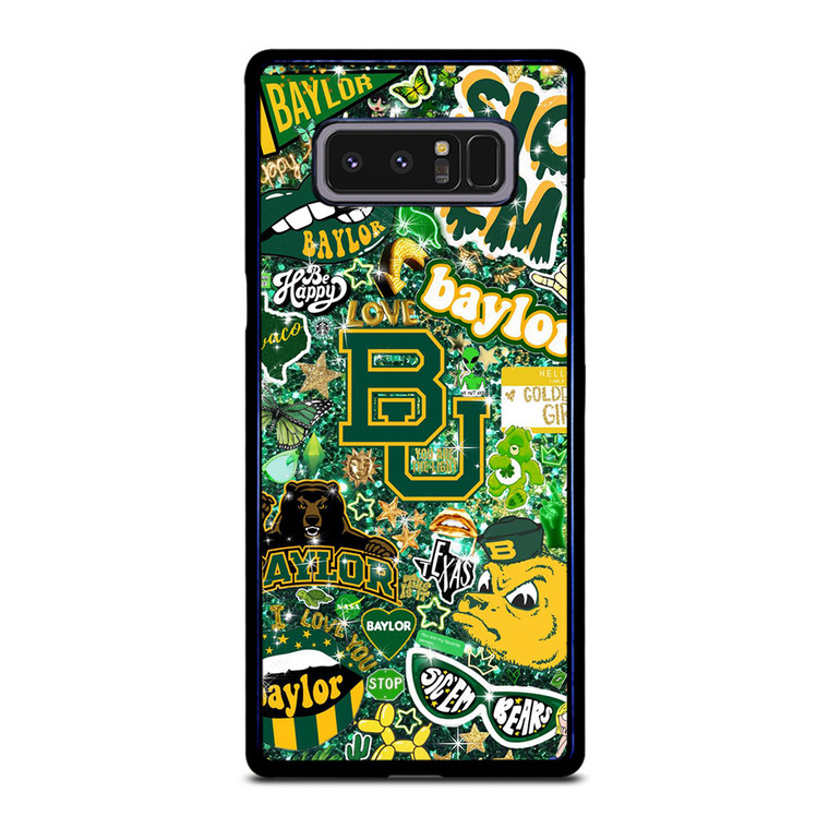 BAYLOR BEARS UNIVERSITY COLLAGE Samsung Galaxy Note 8 Case BAYLOR BEARS UNIVERSITY COLLAGE Samsung Galaxy Note 8 Case