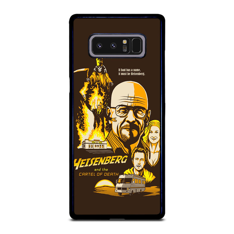 BREAKING BAD CARTEL OF DEATH Samsung Galaxy Note 8 Case BREAKING BAD CARTEL OF DEATH Samsung Galaxy Note 8 Case