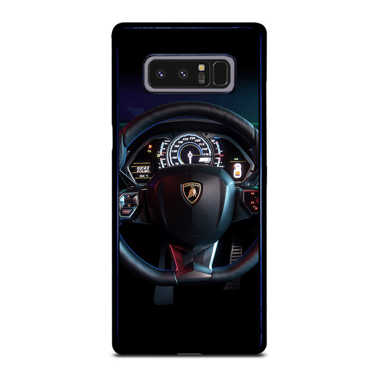 LAMBORGHINI STEERING WHEEL 3 Samsung Galaxy Note 8 Case