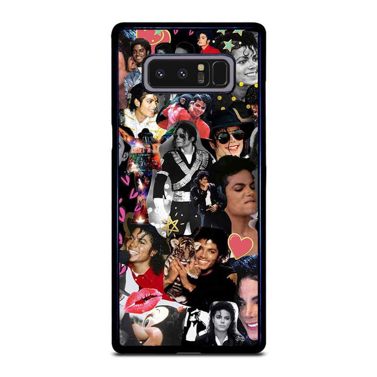 MICHAEL JACKSON COLLAGE Samsung Galaxy Note 8 Case MICHAEL JACKSON COLLAGE Samsung Galaxy Note 8 Case