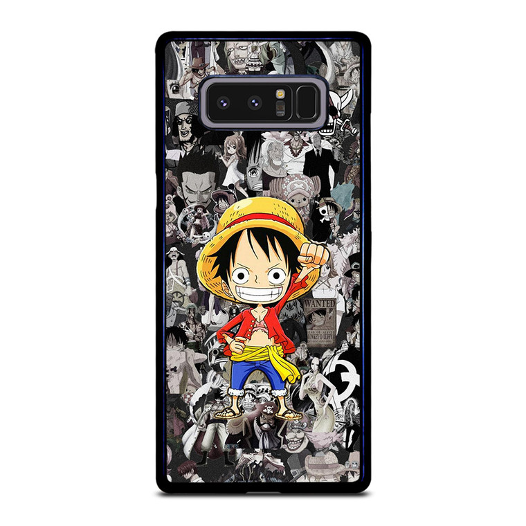 ONE PIECE CUTE LUFFY Samsung Galaxy Note 8 Case ONE PIECE CUTE LUFFY Samsung Galaxy Note 8 Case