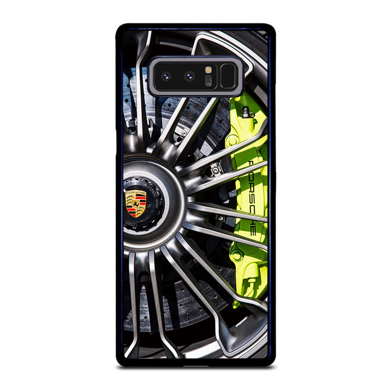 PORSCHE CAR WHEEL Samsung Galaxy Note 8 Case