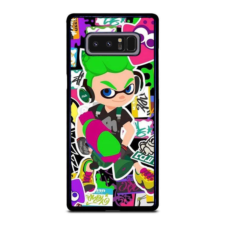 SPLATOON GAME CHARACTER 2 Samsung Galaxy Note 8 Case